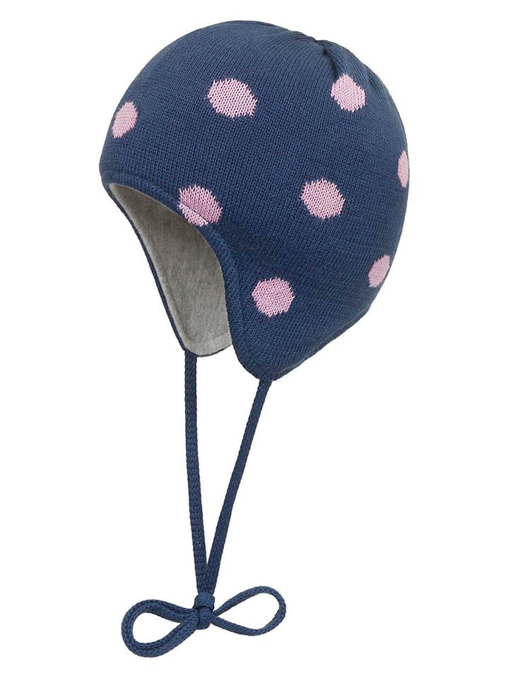 Döll Czapka w kolorze granatowo-jasnoróżowym rozmiar: 37 cm