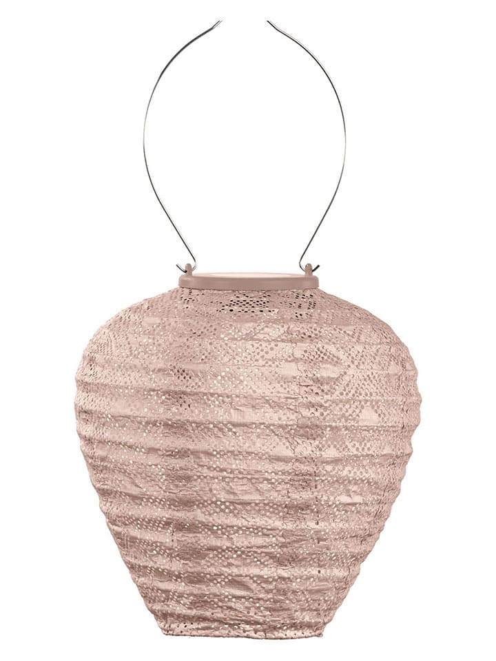 Lumiz Lampion solarny LED "Mosaic Balloon" w kolorze beżowym - wys. 20 x Ø 20 cm rozmiar: onesize