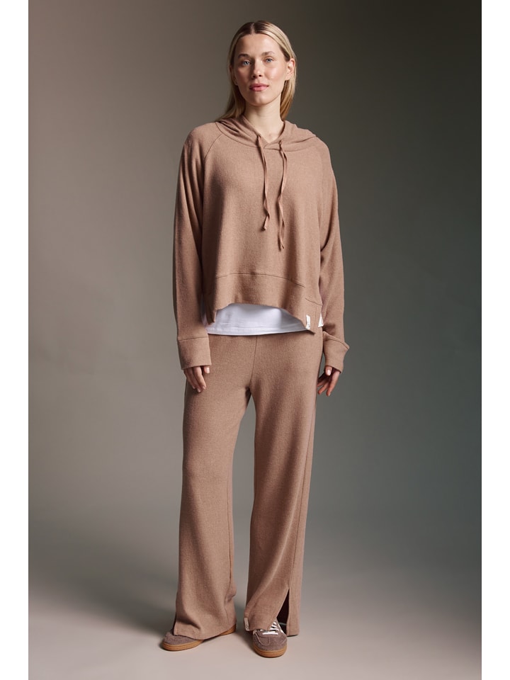 Cotton Candy Sweter w kolorze jasnobrązowym rozmiar: M