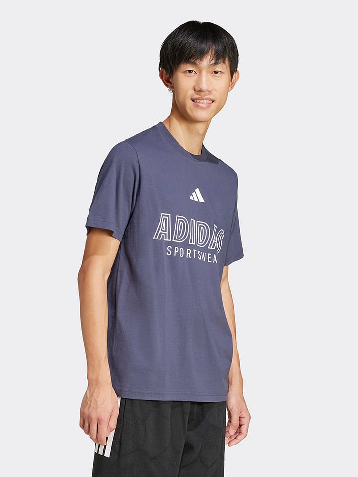 adidas Koszulka w kolorze granatowym rozmiar: M