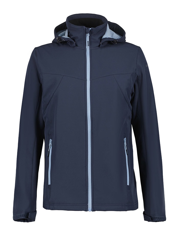 Icepeak Kurtka softshellowa "Brimfield" w kolorze błękitno-granatowym rozmiar: 56