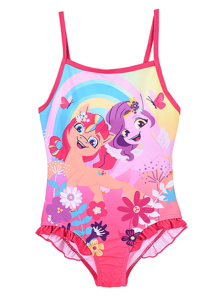 My Little Pony Strój kąpielowy "My Little Pony" w kolorze różowym rozmiar: 104