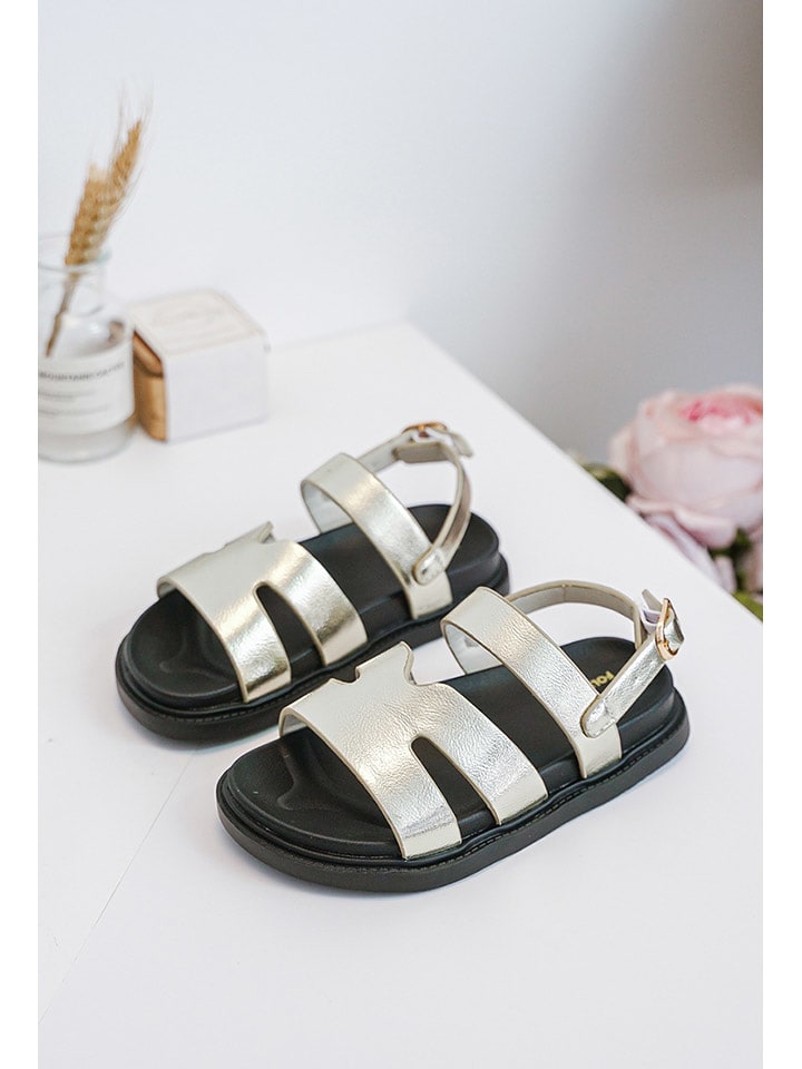 Rock & Joy Sandały w kolorze złotym rozmiar: 32