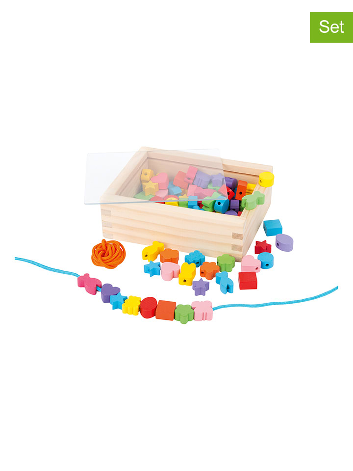 small foot 84-częściowy zestaw koralików - 3+ rozmiar: onesize