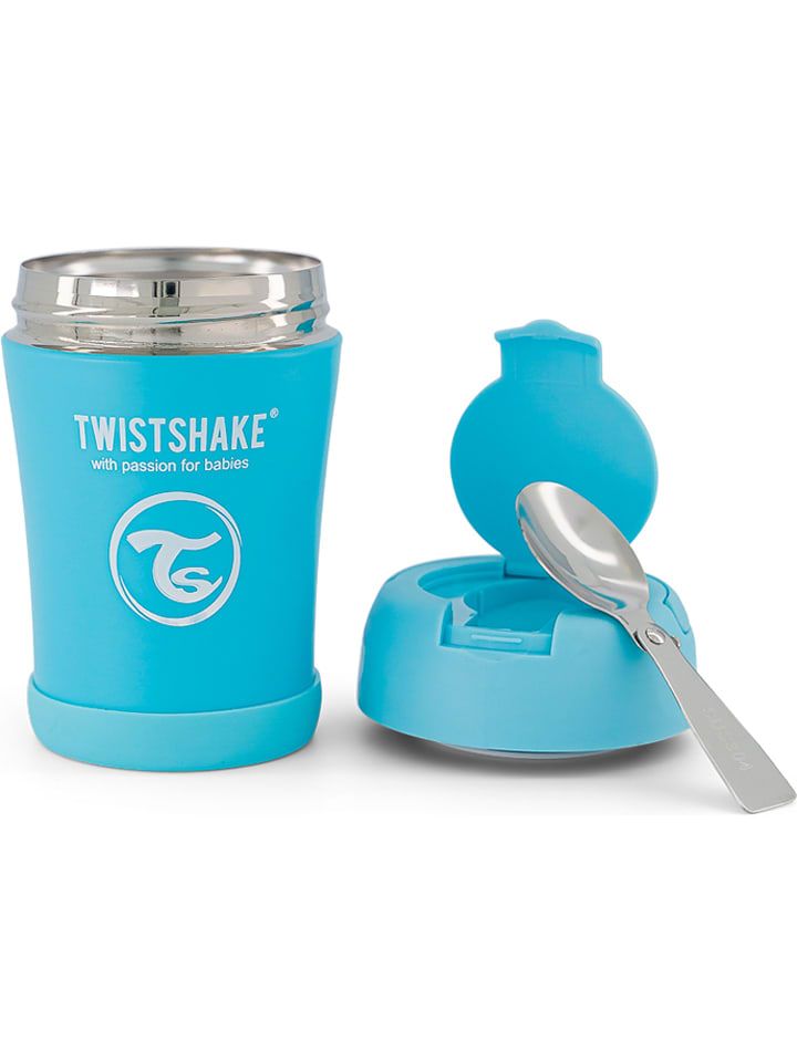 Twistshake Pojemnik termiczny w kolorze niebieskim - 350 ml rozmiar: onesize