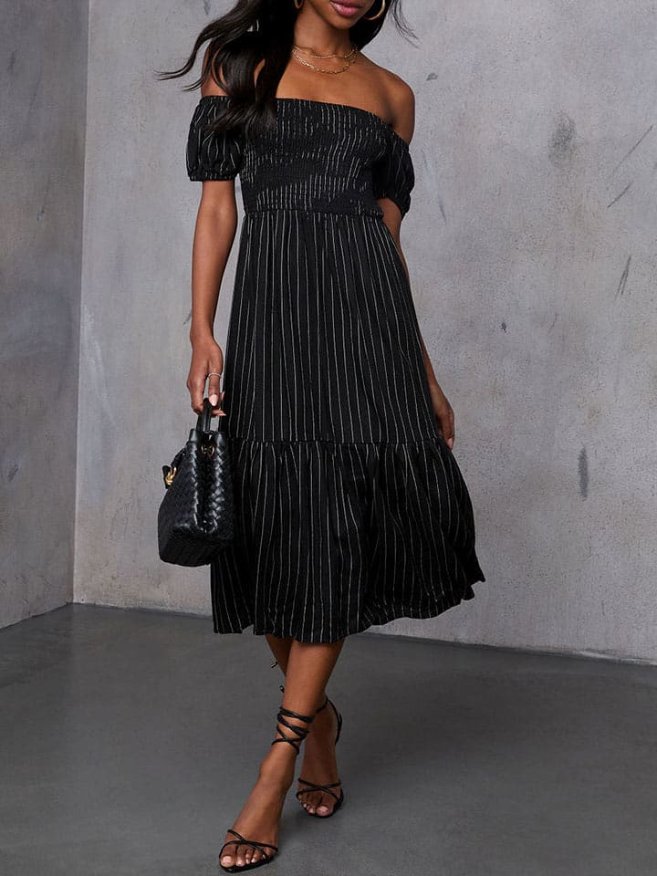 Milan Kiss Sukienka w kolorze czarnym rozmiar: XL