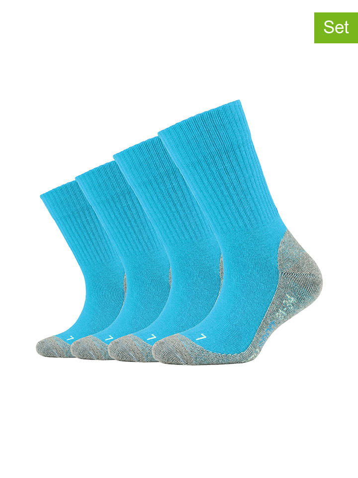 camano Skarpety (4 pary) w kolorze niebieskim rozmiar: 27-30