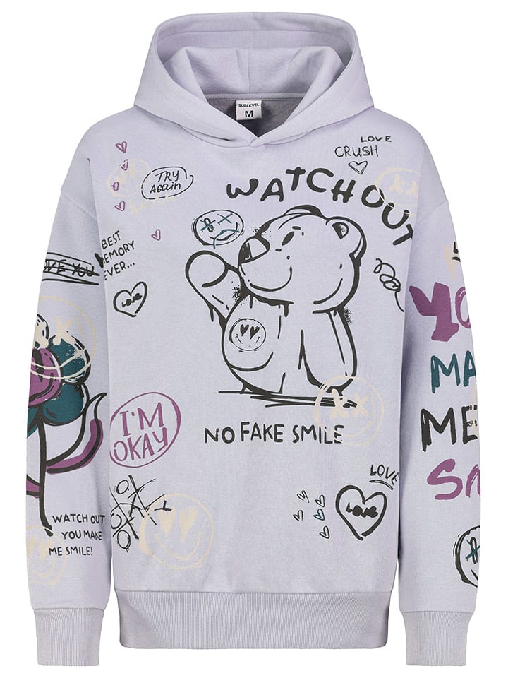 Sublevel Bluza w kolorze lawendowym rozmiar: M