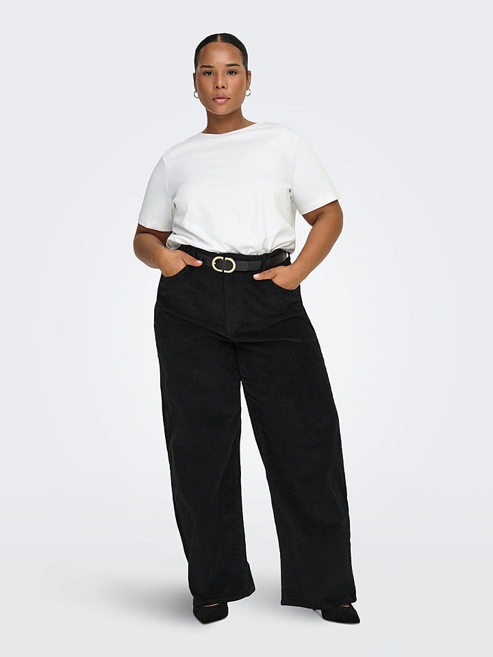 ONLY Carmakoma Koszulka "Carma" w kolorze białym rozmiar: S-42/44