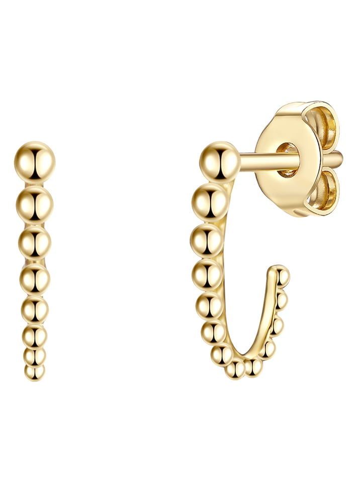 Glanzstücke München Pozłacane kolczyki-wkrętki rozmiar: onesize