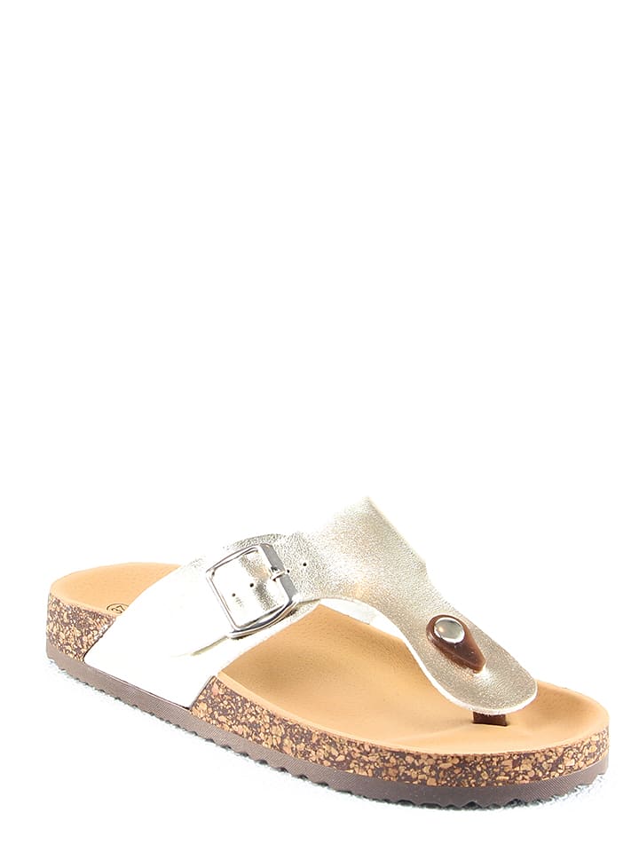 C´M Japonki w kolorze złotym rozmiar: 38