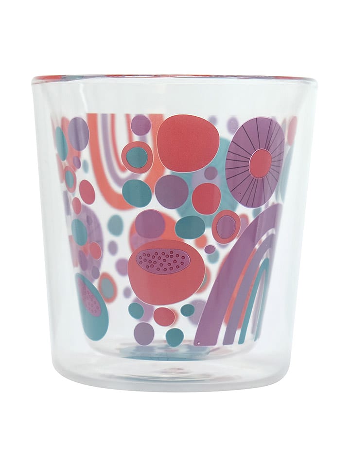 Eigenart Szklanka "Cheerful" ze wzorem do herbaty - 250 ml rozmiar: onesize