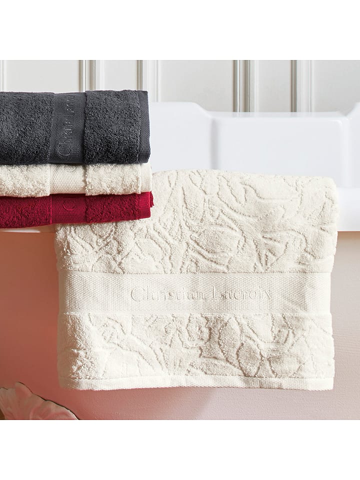 CXL by Christian Lacroix Ręcznik w kolorze szarym do sauny rozmiar: 90x180 cm