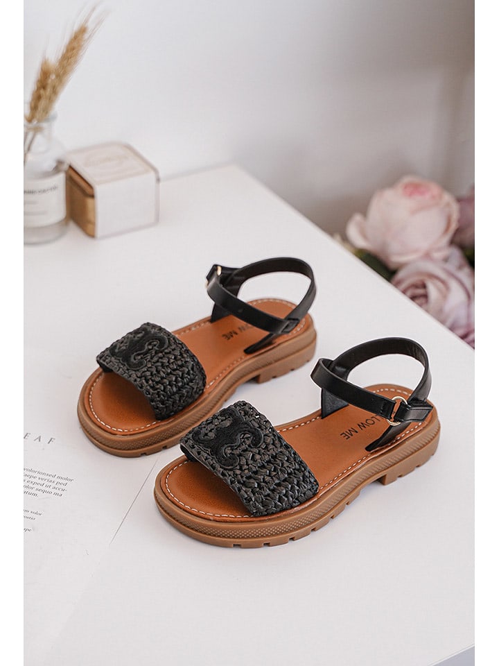 Rock & Joy Sandały w kolorze czarnym rozmiar: 31