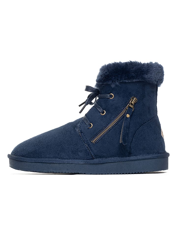 ISLAND BOOT Botki zimowe "Celeste" w kolorze granatowym rozmiar: 37