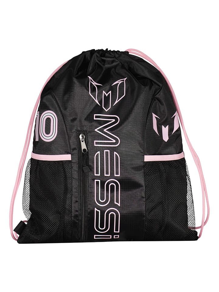 Messi Worek sportowy w kolorze czarnym - 44 x 33 cm rozmiar: onesize