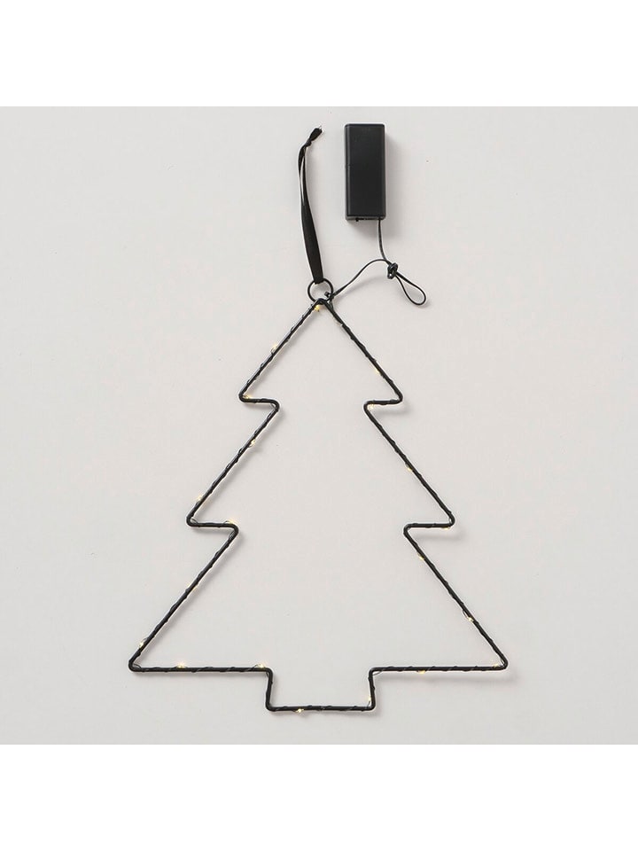 Boltze Dekoracyjna zawieszka LED "Tatjana" w kolorze czarnym - wys. 35 cm rozmiar: onesize