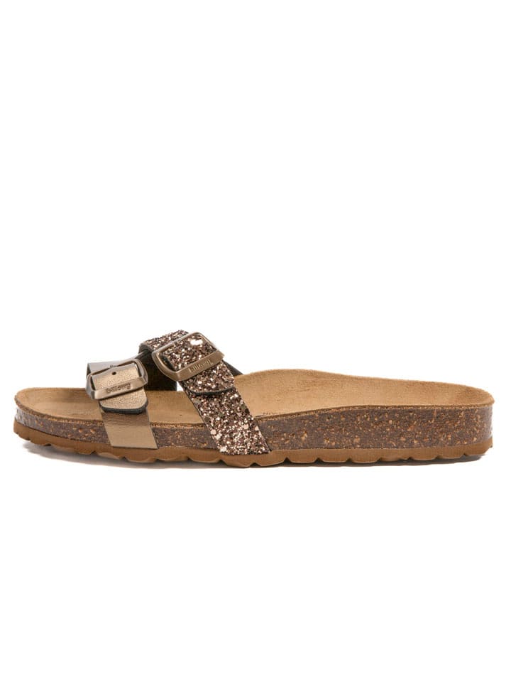 billowy Klapki w kolorze brązowym rozmiar: 40