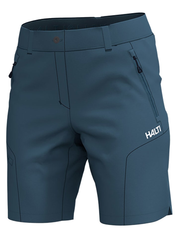 Halti Szorty funkcyjne "Pallas Cool" w kolorze granatowym rozmiar: 46