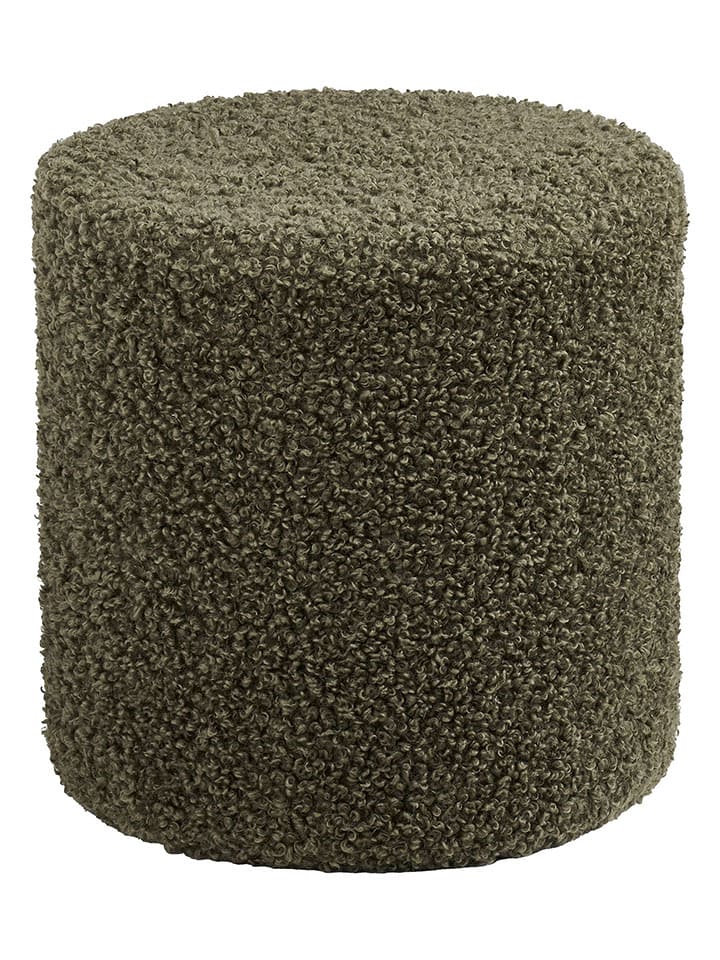 House Nordic Puf "Ejby" w kolorze khaki - wys. 36 x Ø 34 cm rozmiar: onesize