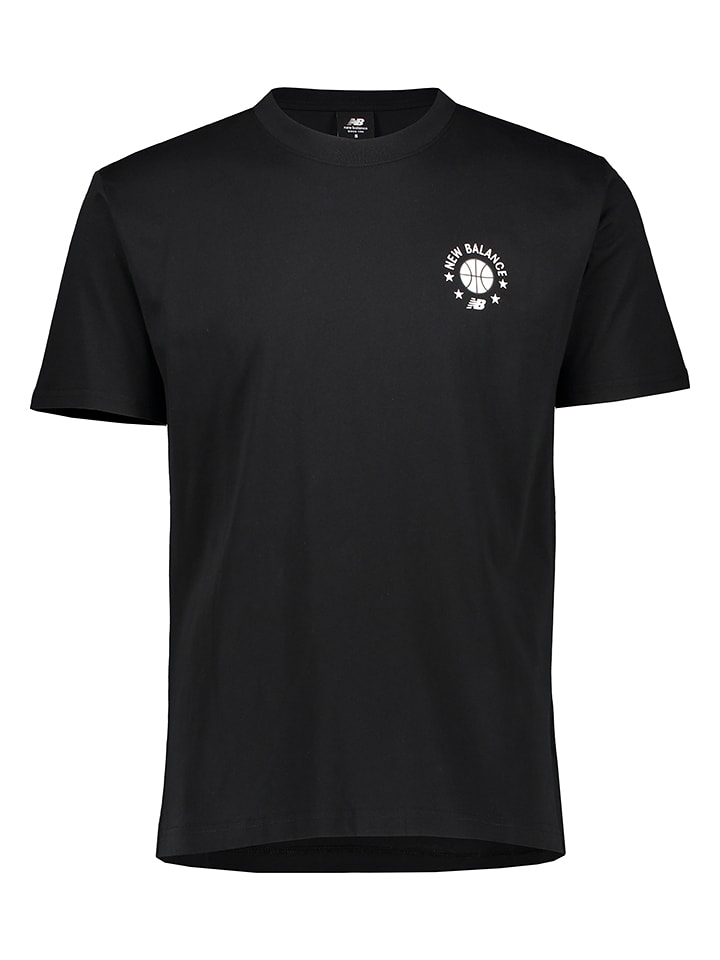 New Balance Koszulka "Hoops Essentials" w kolorze czarnym rozmiar: S