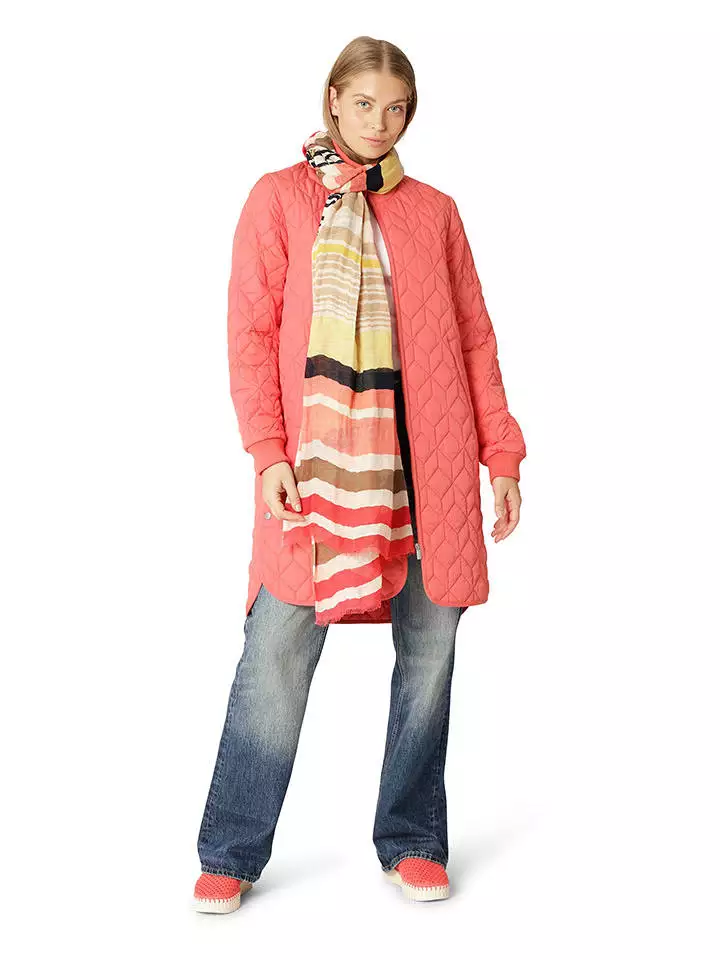 Ilse Jacobsen Kurtka pikowana w kolorze różowym rozmiar: 40