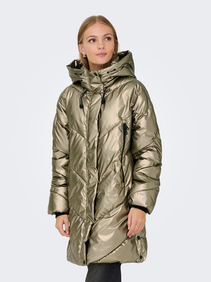 ONLY Płaszcz pikowany w kolorze złotym rozmiar: XL