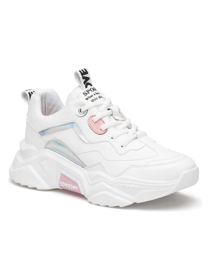 trendyol Sneakersy w kolorze białym rozmiar: 35