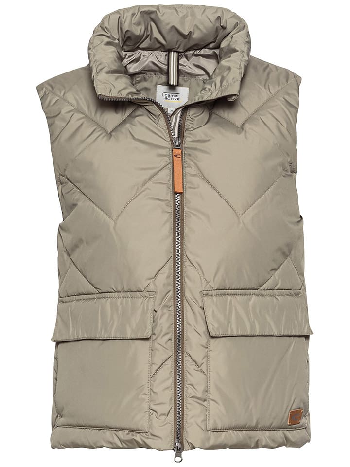 Camel Active Kamizelka pikowana w kolorze miętowym rozmiar: 48