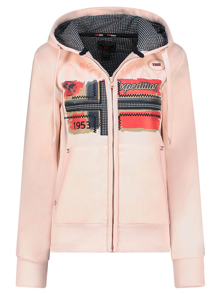 Geographical Norway Bluza "Farlotte" w kolorze jasnoróżowym rozmiar: L