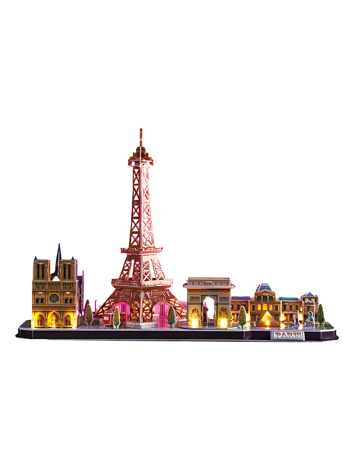 MGM 115-częściowe puzzle 3D "Buildings of Paris" - 8+ rozmiar: onesize