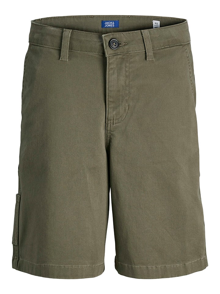 JACK & JONES Junior Szorty "Tony" w kolorze khaki rozmiar: 158