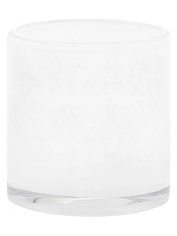 Blomus Świecznik "Saga" w kolorze białym - wys. 8 x Ø 8 cm rozmiar: onesize