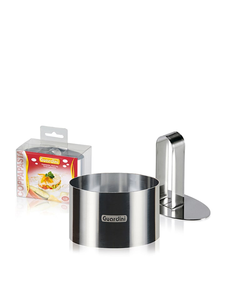 Guardini Foremka "Food Ring" w kolorze srebrnym - 9 x 5 cm rozmiar: onesize