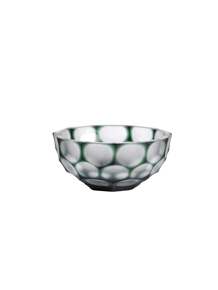 Onlylux Miska dekoracyjna "Geode" w kolorze szarym - Ø 15 cm rozmiar: onesize