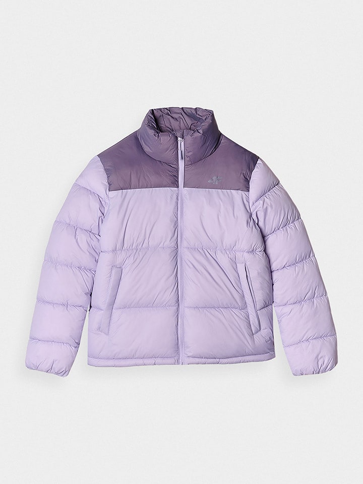 4F Kurtka pikowana w kolorze fioletowym rozmiar: M