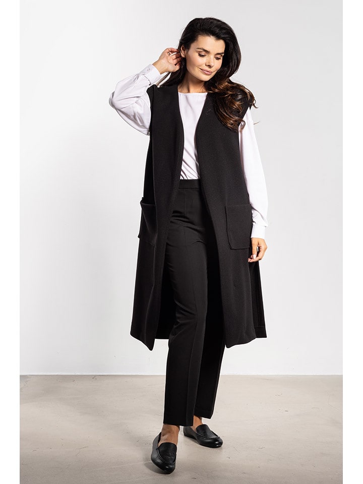 Awama Kamizelka w kolorze czarnym rozmiar: M