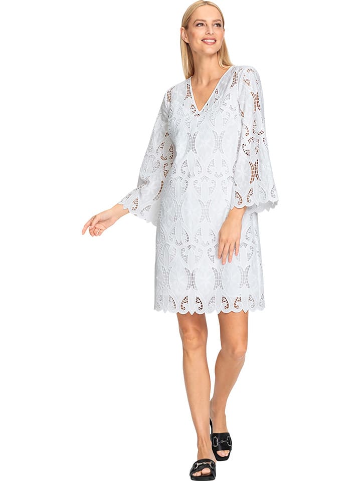 Heine Sukienka w kolorze białym rozmiar: 42