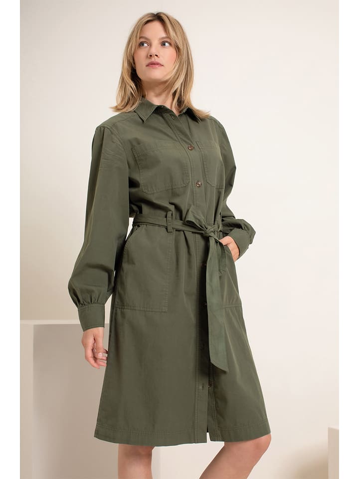 Josephine & Co Sukienka w kolorze khaki rozmiar: 44