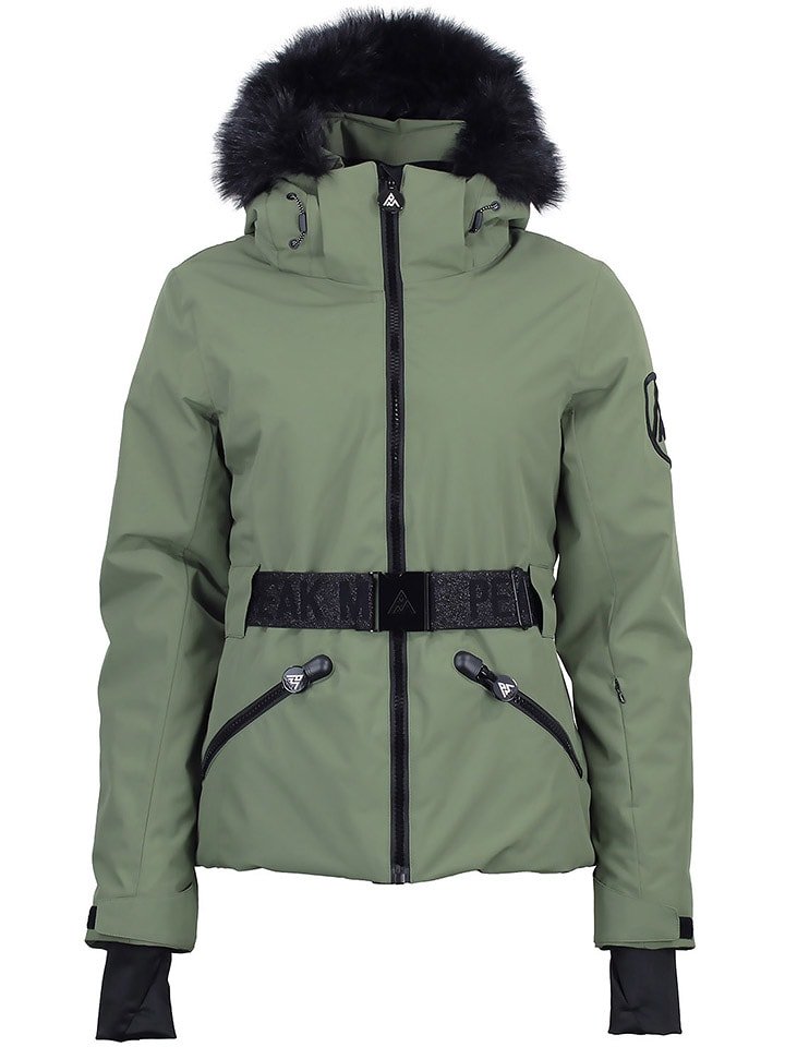 Peak Mountain Kurtka narciarska "Alcone" w kolorze khaki rozmiar: XXL