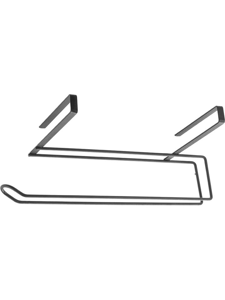 metaltex Uchwyt "Easy-Roll" w kolorze czarnym na ręcznik papierowy - 35 x 18 x 10 cm rozmiar: onesize