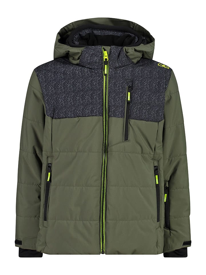 CMP Kurtka narciarska w kolorze khaki rozmiar: 128