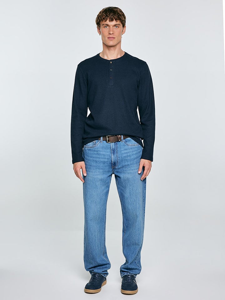 BIG STAR Koszulka "Merrter" w kolorze granatowym rozmiar: L