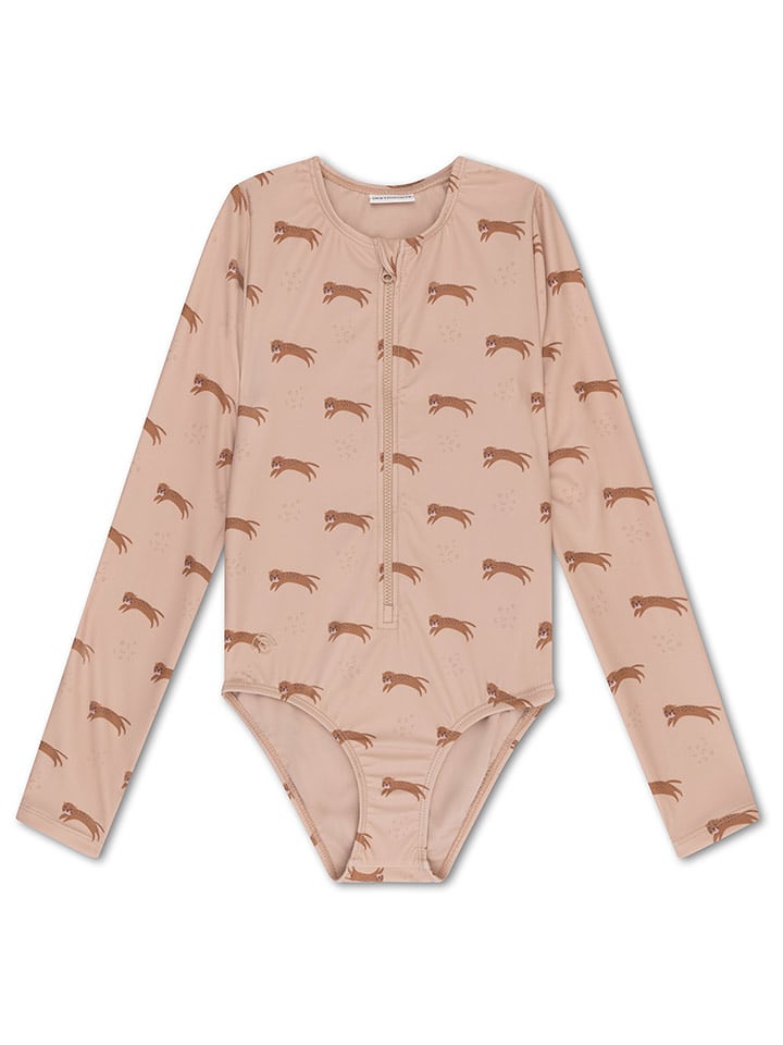 Swim Essentials Strój kąpielowy "Roamer" w kolorze beżowym rozmiar: 134/140