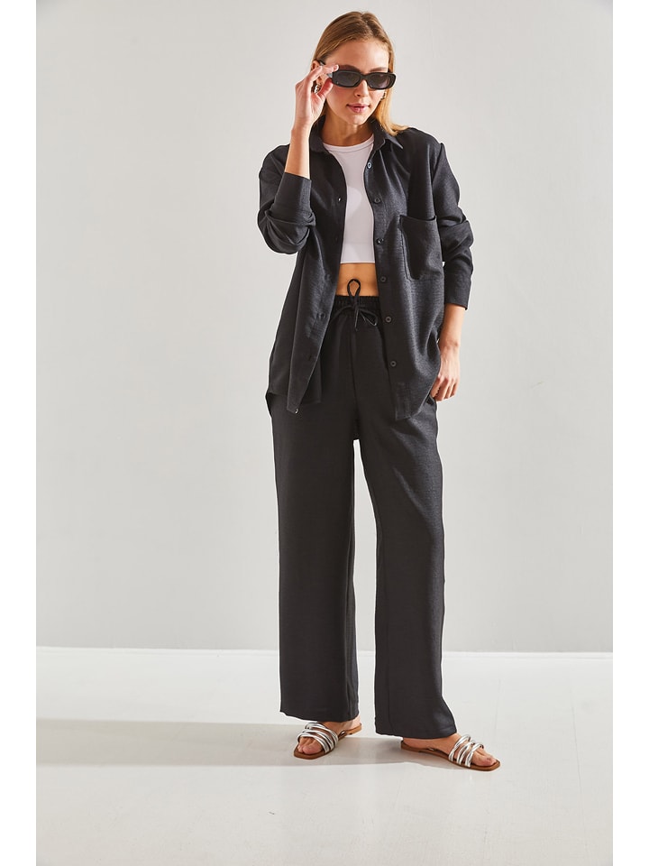 Bianco Lucci 2-częściowy zestaw w kolorze czarnym rozmiar: M