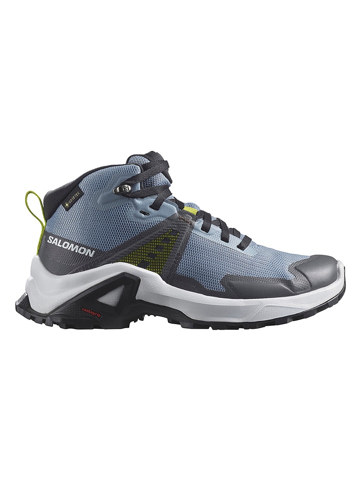 SALOMON Buty trekkingowe "X Raise Gore-Tex" w kolorze błękitnym rozmiar: 34