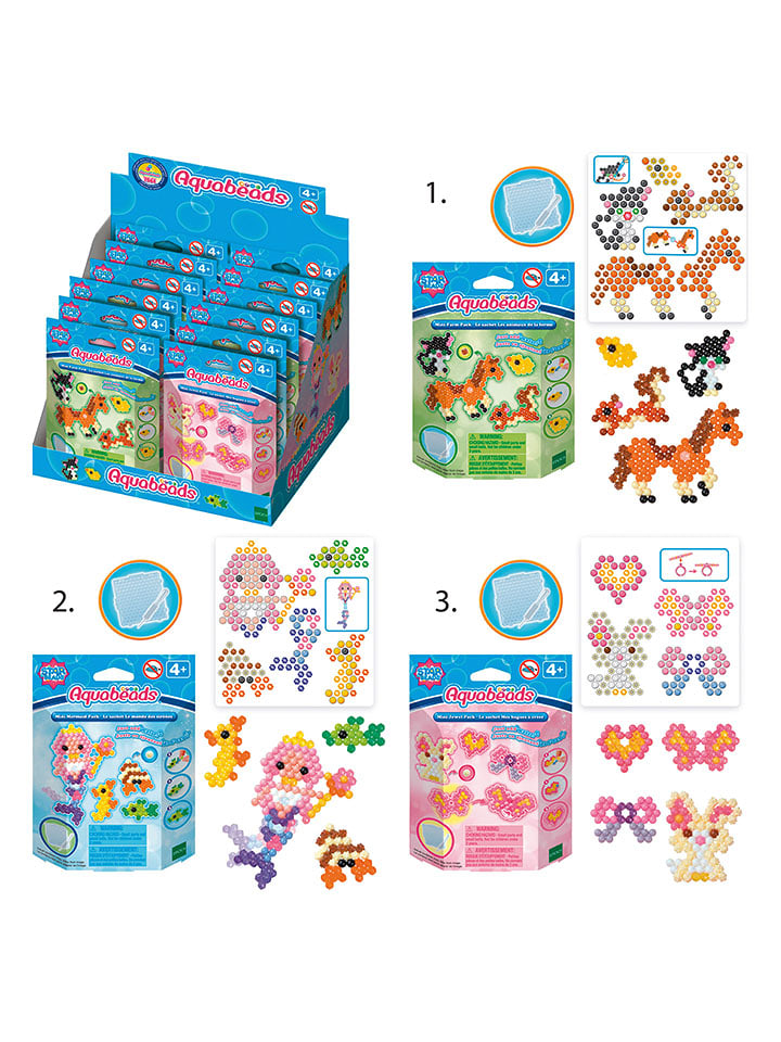 Aquabeads Zestaw koralików "Mini craft kit" - 4+ (produkt niespodzianka) rozmiar: onesize