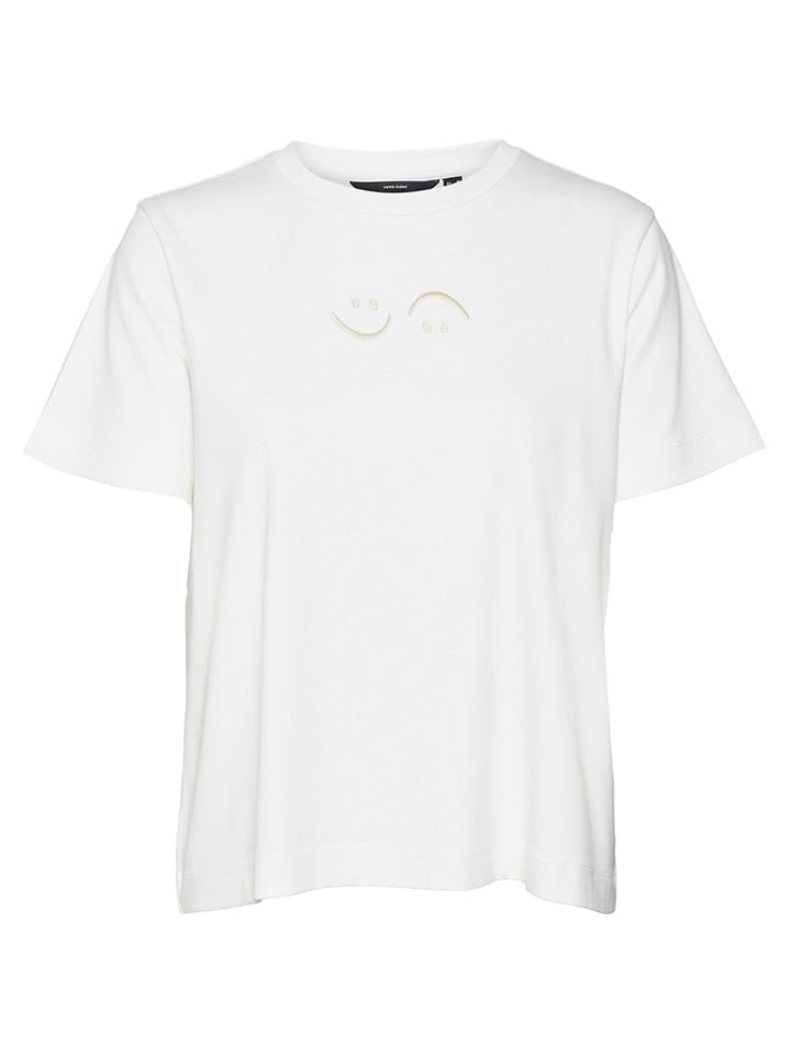 Vero Moda Koszulka w kolorze białym rozmiar: M