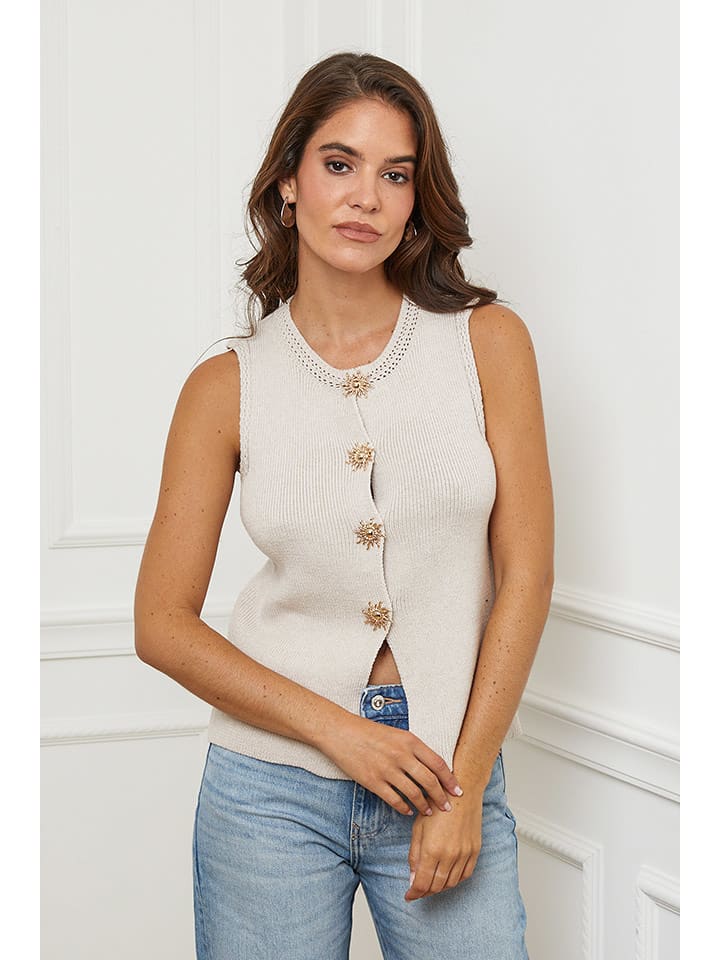 L'armoire de Suzette Kamizelka w kolorze beżowym rozmiar: 38/40