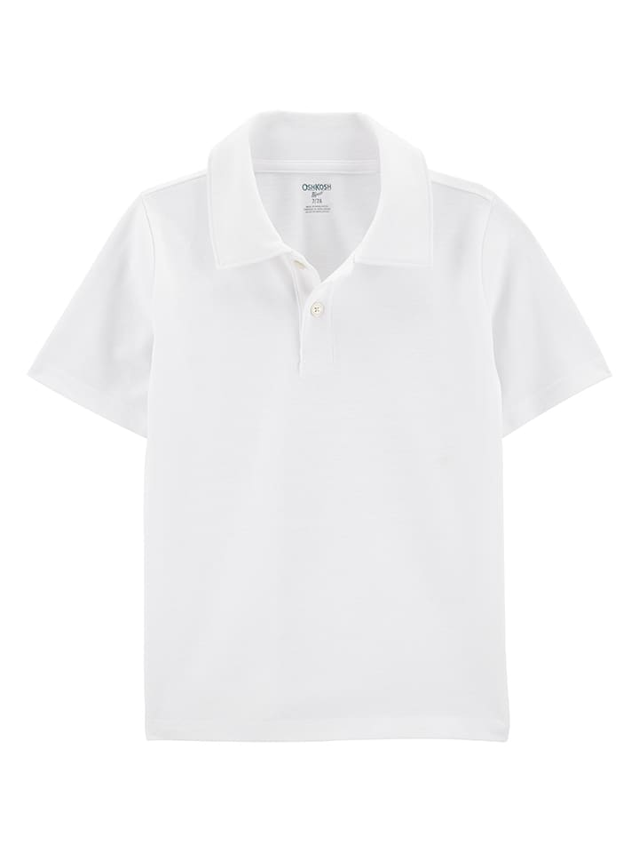 OshKosh Koszulka polo w kolorze białym rozmiar: 116